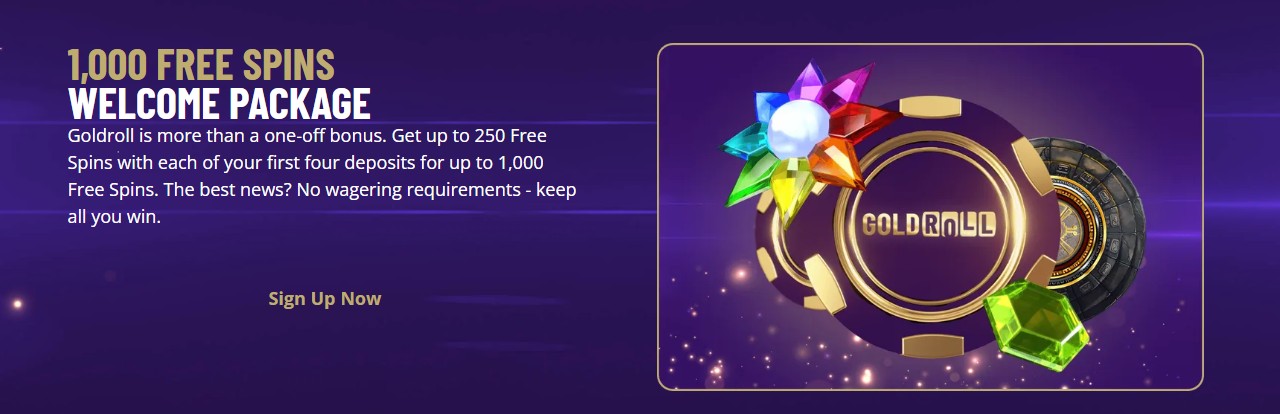 Goldroll Casino bonus
