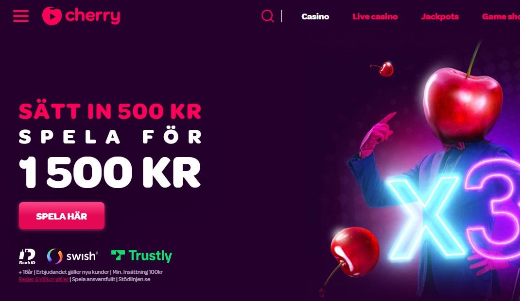Cherry Casino ny bonus