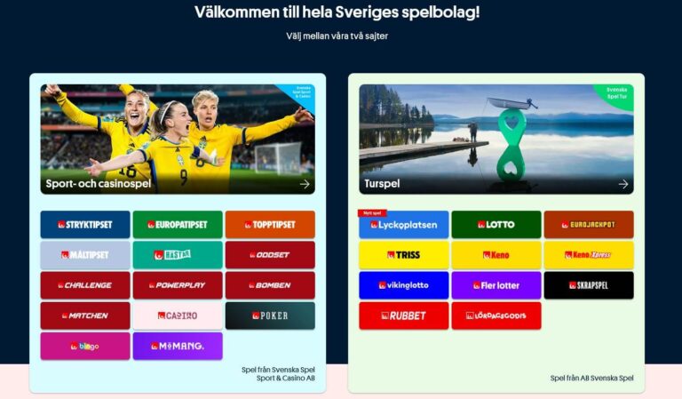 Svenska spel sport och casino